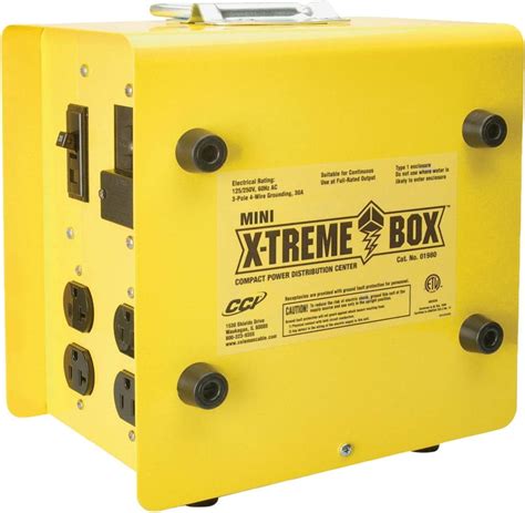 xtreme box power distribution|portable generator power distribution box.